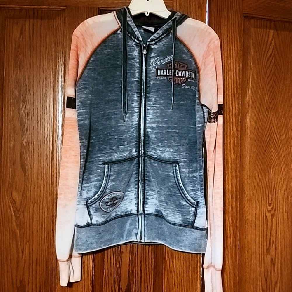 Harley Davidson full zip hoodie